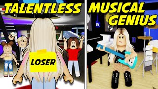 TALENTLESS To MUSICAL GENIUS.. (Roblox Brookhaven)