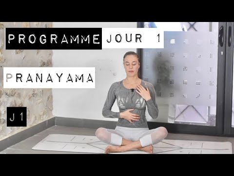 Day 1 yoga program: Pranayama - the breath