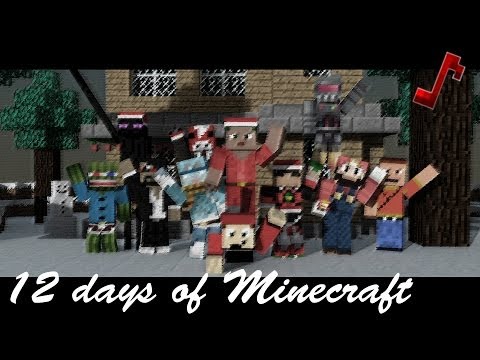 Hasax - ♪ 12 Days of Minecraft - Minecraft Parody of "12 Days of Christmas"
