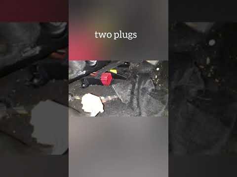 Audi A8 D4 2011. Removing the rear electric seats and removing the rear air suspension