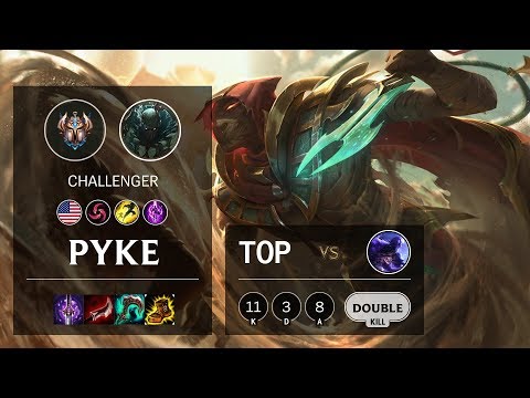 Pyke Top vs Ryze - NA Challenger Patch 10.3