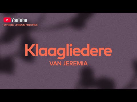 Wanneer God se oordeelswolke neersak! (Klaag 2:1-9)