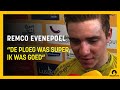 Remco Evenepoel: "Mag blij zijn dat ik de gele trui nog heb"