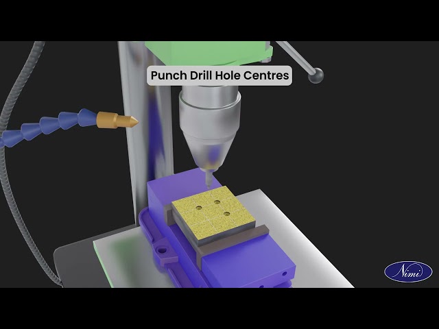 Drill Through Hole and Blind Holes