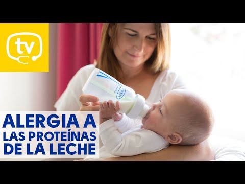 Alergia a las proteínas de la leche