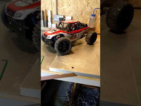 Last mod of the day for my FTX Outlaw a crash plate