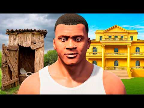 CASA de 1$ vs MANSIÓN de 1.000.000$ en GTA 5