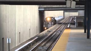 preview picture of video 'PATCO Local: Philadelphia & Lindenwold bound PATCO II local trains @ Haddonfield!'