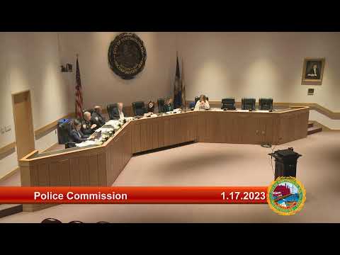 1.17.2023 Police Commission