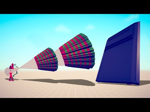 GIANT SHIELD ARMY vs EVERY GOD - Totally Accurate Battle Simulator TABS