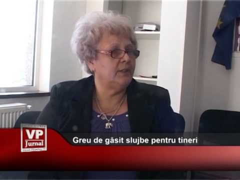 Greu de găsit slujbe pentru tineri