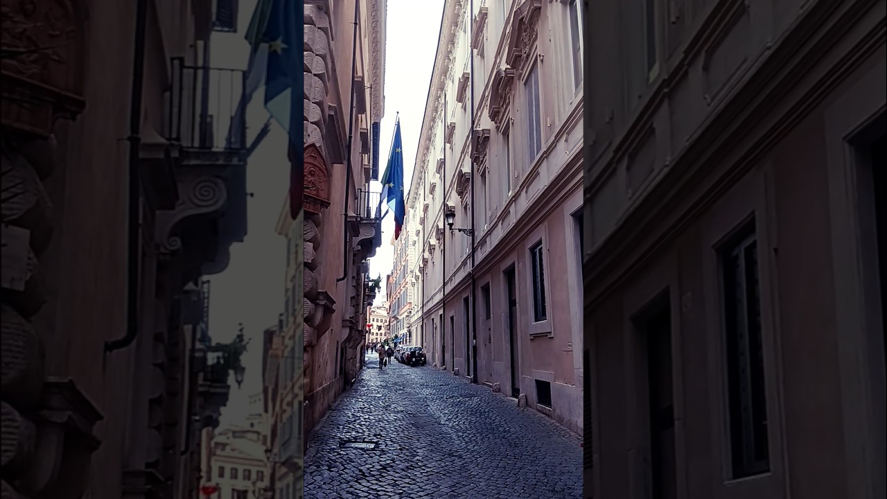 Via del Umilita, la strada rettilinea per il Kurinale,Roma.#travel #explore #italy