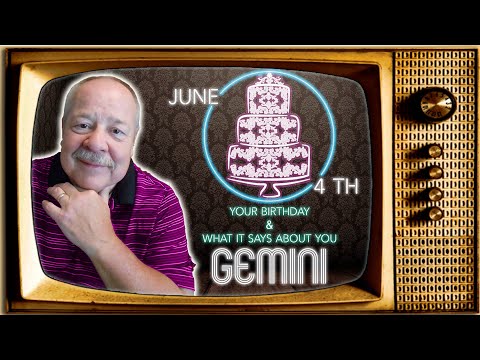 June 4th Gemini? This Astrology video is all about you. Send a unique Birthday Card!