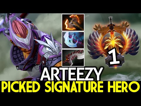 ARTEEZY [Anti Mage] Picked Signature Heros Monster Unleashed Dota 2