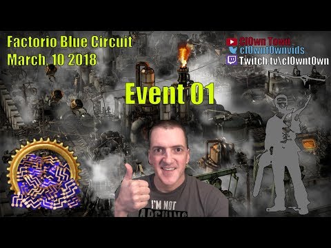 Factorio Shoutcast (Full) - PVP Production Scoring - Blue Circuit 01 - 2018-Mar-10