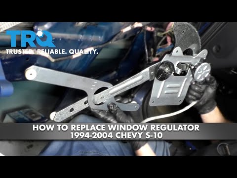 How to Replace Window Regulator 1994-2004 Chevy S-10