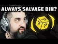 should we make SALVAGE BIN baseline? | MortClips