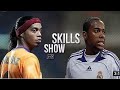 Ronaldinho and Robinho • samba skills show • Barcelona and Real madrid