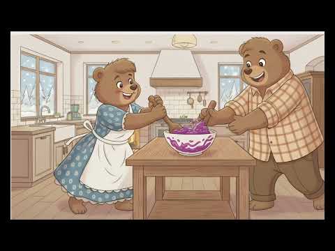 Pirmsskolai. Lāčuks rakaris. (Krāsu mācība. Violeta.)