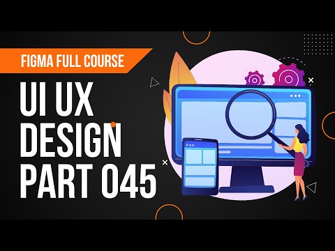 Web Mobile UI UX Design Full Course with Figma more || lesson 045 || Fake academy