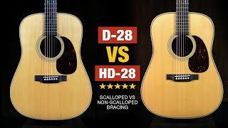 Video thumbnail for Martin D-28 vs HD-28 - What's the Difference? by Acoustic Letter