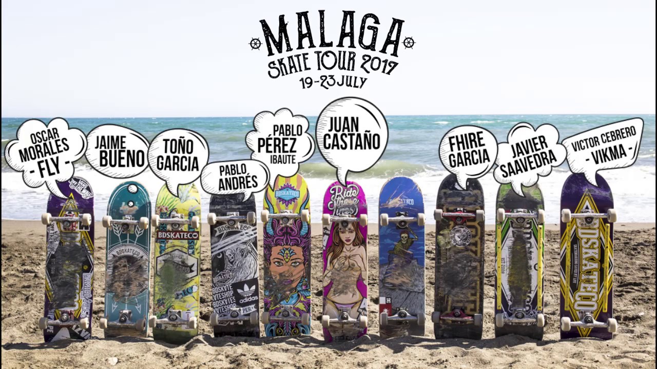 BDSKATECO: Málaga Tour 2017 (El Vídeo)