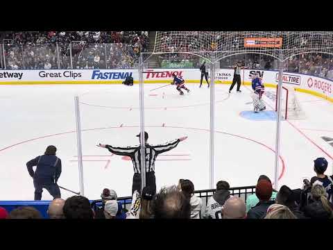 2024 NHL All Star skills shootout Barzal vs Shesterkin