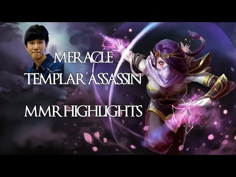 Meracle Templar Assassin - Dota 2 MMR Highlights | Gameplay