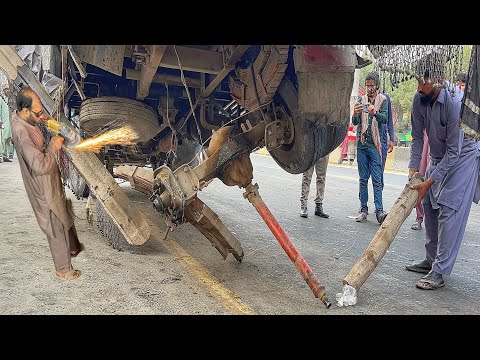 Roadside Truck Repair: Axle and Housing Damage