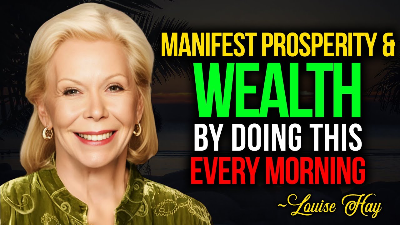 Louise Hay - Attract Wealth & Abundance By Doing This Every Morning!