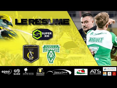 🟡⚫️ [SUPER XIII J7] Carcassonne XIII vs Villeneuve XIII Rugby League