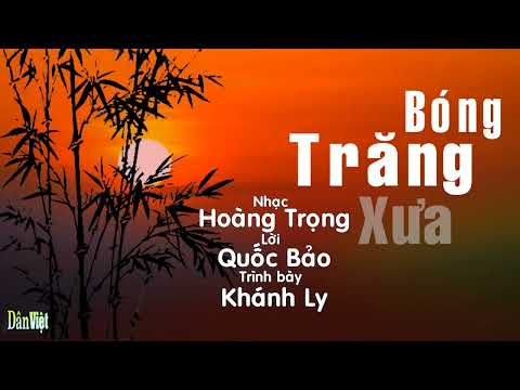 Bóng trăng xưa Sheet - Khánh Ly