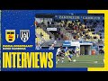 Pascal Bosschaart en David Sambissa aan het woord na afloop van SC Cambuur - Heracles Almelo (0-1)