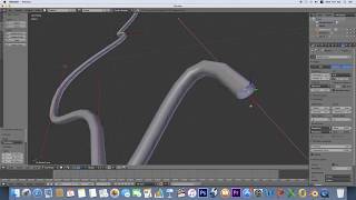 ຊອບແວຟຣີ Blender 3D ທີ່ 5 Curve and Modifier"Screw"