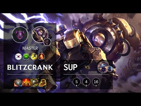 Blitzcrank Support vs Yuumi - KR Master Patch 10.12
