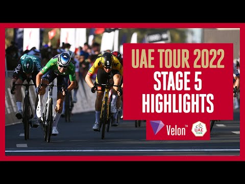 UAE Tour 2022: Stage 5 Highlights