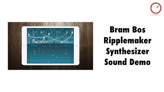 Video thumbnail for Bram Bos Ripplemaker Synthesizer Sound Demo (No Talking) by SYNTH ANATOMY
