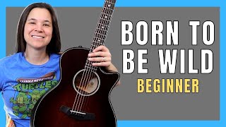 STEP-BY-STEP Born To Be Wild Guitar Lesson for BEGINNERS!
