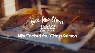 Ali's 'tricked you' citrus salmon