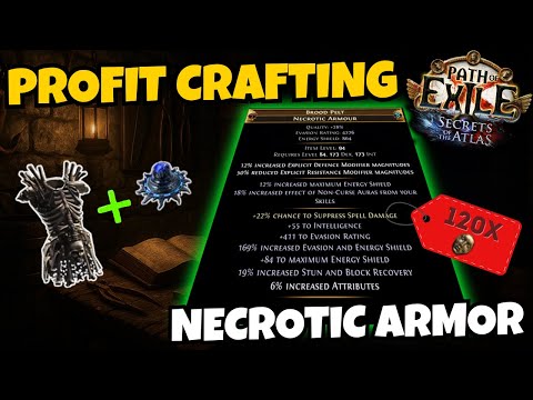 How to Craft 120D+ Necrotics For Cheap! – Easy 40D Profit Craft