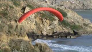 preview picture of video 'parapente paragliding kalamaki zakynthos Greece 26-10-2010'