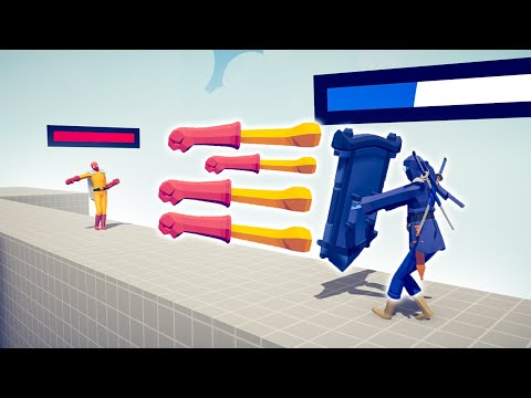NINJA MIRROR SHIELD vs EVERY GOD - TABS | Totally Accurate Battle Simulator 2023
