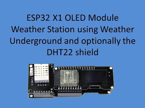 Tech Note 042 - ESP32 Weather Station (two code examples provided at GitHub)