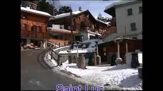 preview picture of video 'Saint Luc, Wallis, Schweiz im Februar 2010'