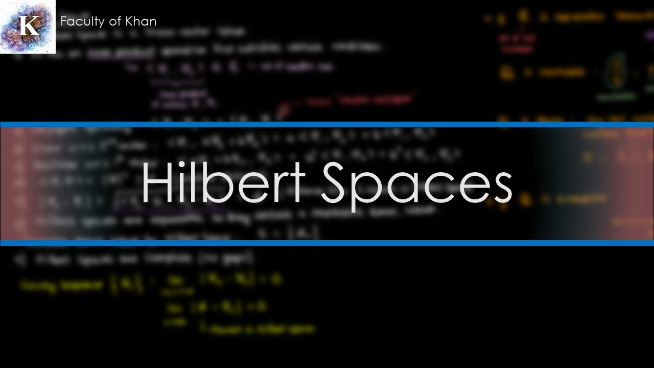 An Introduction to Hilbert Spaces