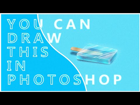 Draw Ice-Cream in Photoshop | Photoshop With Fardeen |