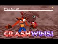Smash Remix 2 0 All Crash Victory Poses