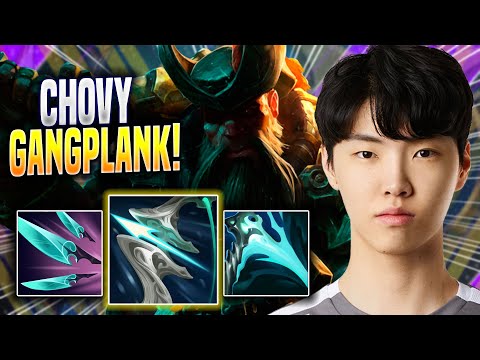 CHOVY IS READY TO PLAY GANGPLANK! - GEN Chovy Plays Gangplank TOP vs Aatrox! | Preseason 2023