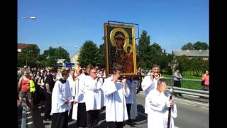 preview picture of video 'Čenstohovas Dievmātes ikonas kopija Skaistkalnē'