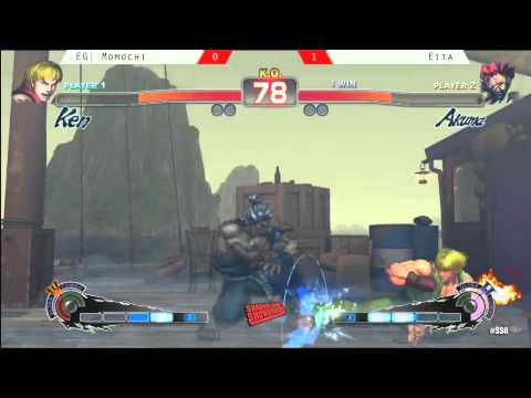 SS6 USF4 Top16 EG Momochi vs Eita